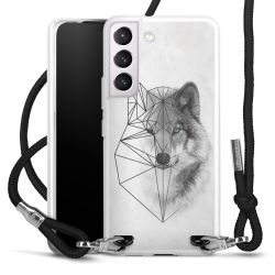 Carry Case Transparent Fabric black/silver