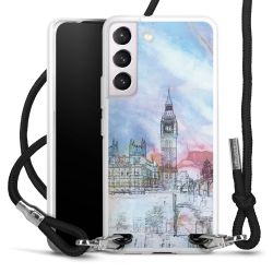 Carry Case Transparent Fabric black/silver