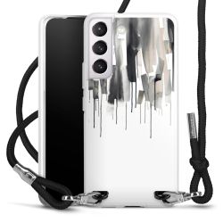 Carry Case Transparent Fabric black/silver