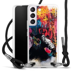 Carry Case Fabric black/silver