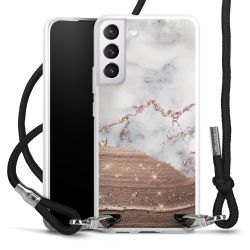 Carry Case Transparent Fabric black/silver