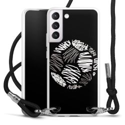 Carry Case Transparent Fabric black/silver