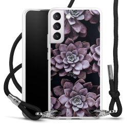 Carry Case Transparent Fabric black/silver