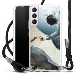 Carry Case Transparent Fabric black/silver