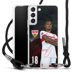 Carry Case Stoff schwarz/silber