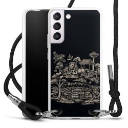 Carry Case Stoff schwarz/silber