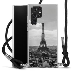 Carry Case Transparent Fabric black/silver