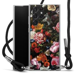 Carry Case Transparent Fabric black/silver