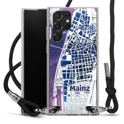 Carry Case Transparent Fabric black/silver