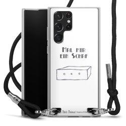 Carry Case Stoff schwarz/silber