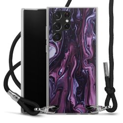 Carry Case Transparent Fabric black/silver