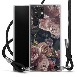 Carry Case Transparent Fabric black/silver