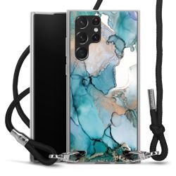 Carry Case Transparent Fabric black/silver