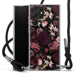 Carry Case Transparent Fabric black/silver