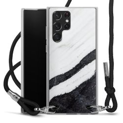 Carry Case Transparent Fabric black/silver