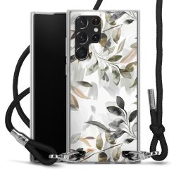 Carry Case Transparent Fabric black/silver