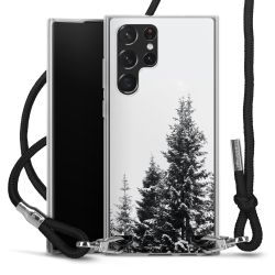 Carry Case Transparent Fabric black/silver