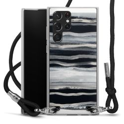 Carry Case Transparent Fabric black/silver