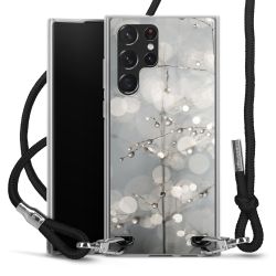 Carry Case Transparent Fabric black/silver