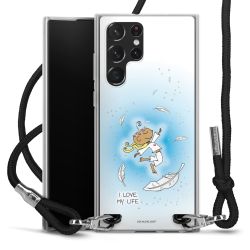 Carry Case Stoff schwarz/silber