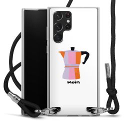 Carry Case Stoff schwarz/silber