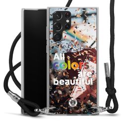 Carry Case Stoff schwarz/silber