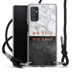 Carry Case Transparent Fabric black/silver