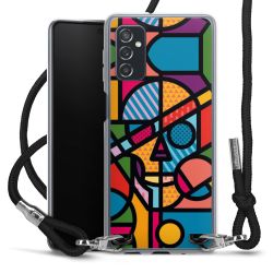 Carry Case Fabric black/silver