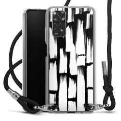 Carry Case Transparent Fabric black/silver