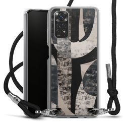 Carry Case Transparent Fabric black/silver