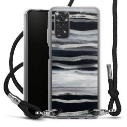 Carry Case Transparent Fabric black/silver