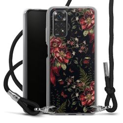 Carry Case Transparent Fabric black/silver