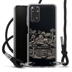 Carry Case Stoff schwarz/silber