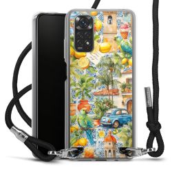 Carry Case Stoff schwarz/silber