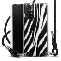 Carry Case Transparent Fabric black/silver