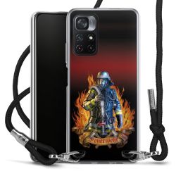 Carry Case Stoff schwarz/silber