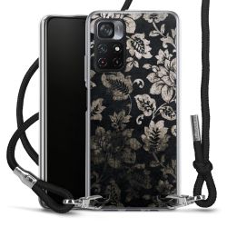 Carry Case Transparent Fabric black/silver