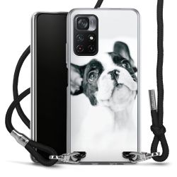 Carry Case Transparent Fabric black/silver