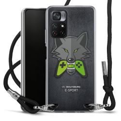 Carry Case Stoff schwarz/silber