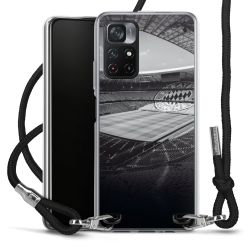 Carry Case Transparent Fabric black/silver