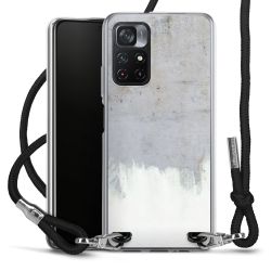 Carry Case Transparent Fabric black/silver