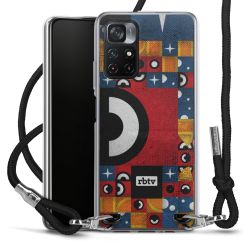 Carry Case Stoff schwarz/silber