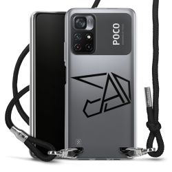 Carry Case Stoff schwarz/silber