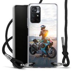 Carry Case Stoff schwarz/silber