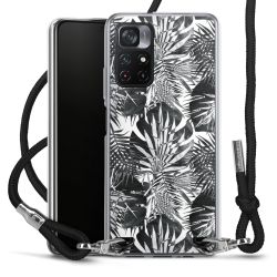 Carry Case Transparent Fabric black/silver