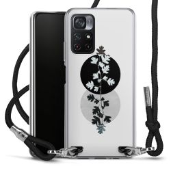 Carry Case Transparent Fabric black/silver