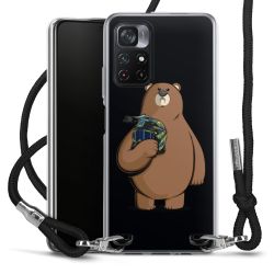 Carry Case Stoff schwarz/silber