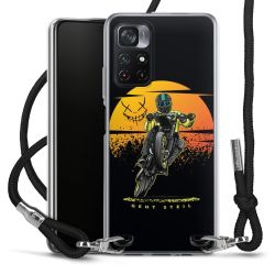 Carry Case Stoff schwarz/silber