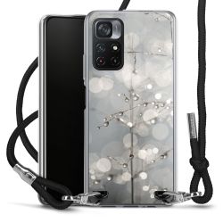 Carry Case Transparent Fabric black/silver