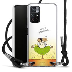 Carry Case Stoff schwarz/silber